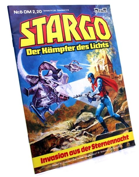 STARGO - Der Kämpfer des Lichts Comic Magazin Nr. 6: Invasion aus der Sternennacht